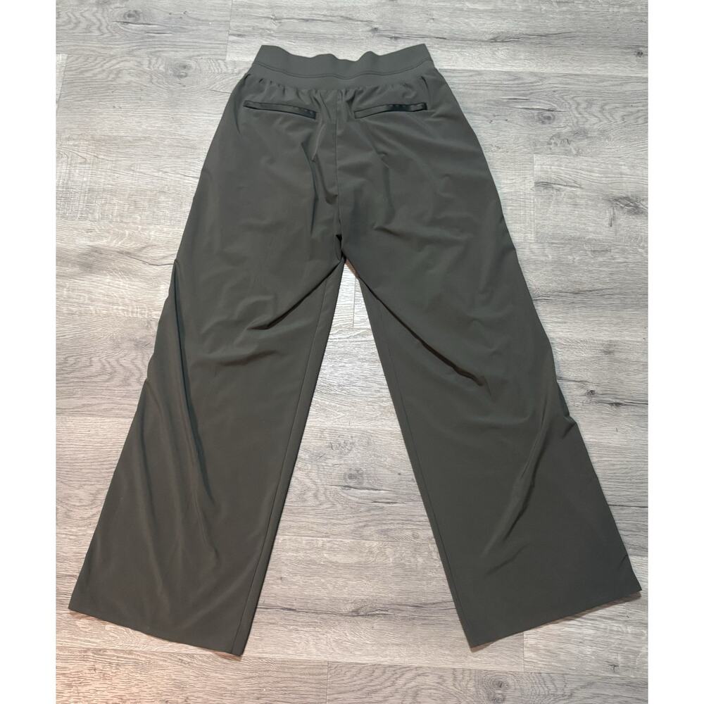 Athleta Nolita Olive Wide Leg Pants - Picture 5 of 6